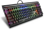 Sharkoon SKILLER SGK60, Kabelgebunden, USB, Mechanischer Switch, QWERTY, RGB-LED,