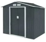 HATTORO S100 Metall Ger&auml;tehaus XL Ger&auml;teschuppen Garten Schuppen Gartenhaus...