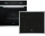 Siemens EQ212XA01Z Set Backofen HB213ABS0 Edelstahl + Induktionskochfeld EH64KBFB5E -