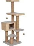 EBI Palawan Cat Scratching Post - 48 x 48 x 140 cm - Braun - Braun