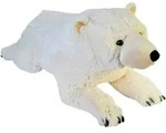 Wild Republic Pluscheisbar - Plusch - 76cm - weis - Pluschtier - Wei&szlig;
