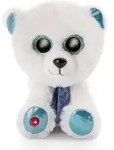 Nici Glubschis Pluchen kuscheln Winter Eisb&auml;r Benjie, 15 cm - Wei&szlig;