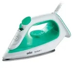 Braun TexStyle 1 SI 1040 GR Dampfb&uuml;geleisen Keramik-B&uuml;gelsohle 2000 W Gr&uuml;n, Wei&szlig;