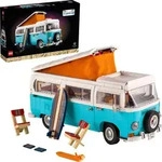 LEGO 10279 Icons Volkswagen T2 Campingbus VW-Bus mit ikonischen Details,...