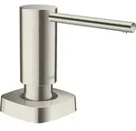 Sp&uuml;lmittelspender Einbauversion edelstahl-optik edelstahl-optik A71 - Silber