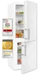 Exquisit K&uuml;hl-Gefrierkombination KGC233-60-HE-040D weiss | 173 l Nutzinhalt | Wei&szlig;