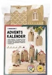 folia Adventskalender-Set HYGGE DORF 49-teilig - Bunt