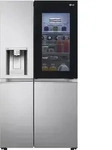 LG GSXV90BSDE, Freistehend, Amerikanische T&uuml;r, Geb&uuml;rsteter Stahl, T&uuml;r-zu-T&uuml;r,