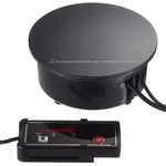 Lacor - Platteninduktion mit Lacor 69139 Regler - 18 cm Durchmesser - Schwarz