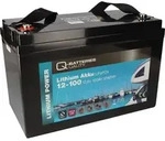 Q-Batteries Lithium Akku 12-100 12,8V 100Ah 1280Wh LiFePO4 Batterie mit Bluetooth &