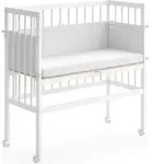 Beistellbett Vitalispa Sophie Wei&szlig; 94 x 42.5 cm 1 Seitenschiene, Model 30377 - Wei&szlig;