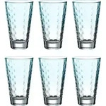 LEONARDO Optic, Mintfarbe, Glas, 6 St&uuml;ck(e), Kegel, 300 ml, 80 mm - Gr&uuml;n