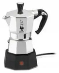 Bialetti Moka Electric 2, Elektrische Espressokanne, 0,1 l, Gemahlener Kaffee, 170 W,