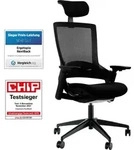Ergotopia NextBack | Ergonomischer B&uuml;rostuhl gegen - Akzeptabel - Schwarz
