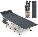 Yaheetech Feldbett Campingbett Camping Reisen Bett klappbar bis 150kg belastbar mit
