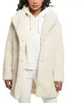 Urban Classics Pelzmantel f&uuml;r Damen Jiss cremig L - Beige - L
