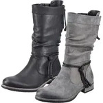 Rieker Damen Stiefel Warmfutter Zierb&auml;nder geraffter Schaft 98873, Gr&ouml;&szlig;e:37...