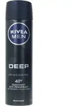 Nivea Men Deep Black Carbon Deodorant Spray 150ml