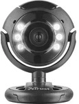 Trust SpotLight Pro, 1,3 MP, 640 x 480 Pixel, VGA, 30 fps, USB 2.0, Schwarz - Schwarz