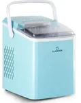 Klarstein Eisw&uuml;rfelmaschine Klein, 2L Eisw&uuml;rfelbereiter, Eisw&uuml;rfelmaschine mit