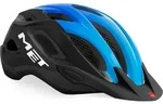 MET CROSSOVER schwarz-blauer Fahrradhelm, Gr&ouml;&szlig;e XL