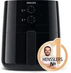 Philips Essential Compact Airfryer Hei&szlig;luftfriteuse, 0.8 kg, 12 Funktionen,