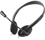 Trust Chat Headset, Kabelgebunden, Anrufe/Musik, 70 - 20000 Hz, 48 g, Kopfh&ouml;rer,