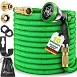TRESKO&reg; Flexibler Gartenschlauch Premium 30m | Wasserschlauch flexibel mit 3-Fach