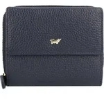 Braun B&uuml;ffel Asti Geldb&ouml;rse RFID Leder 12 cm - Blau