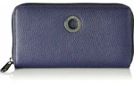 Mandarina Duck Mellow Leather Zip Around Wallet Blau - Blau