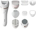 Philips 8000 series Epilator Series 8000 BRE740/10 Epilierer, nass und trocken, Pink,