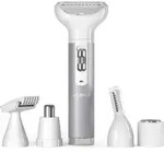 AILORIA EVAPORE SET - Rasierer mit verschiedenen Aufs&auml;tzen USB SILBER - Silber