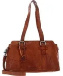 Spikes & Sparrow Schultertasche Damen 019701 cognac - Braun