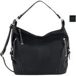 TOM TAILOR Caia Damen Hobo Bag Schultertasche Mittelgro&szlig; Schwarz - Schwarz