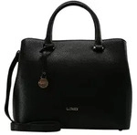 L.CREDI Handtasche Umh&auml;ngetasche Maxima Handle Bag Black schwarz - Schwarz