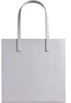 Ted Baker Shopper Soocon Crosshatch Large Icon Bag Light Grey hellgrau - Hellgrau
