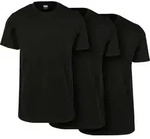 Urban Classics TB2684B | Basic Tee 3-Pack Herren T-Shirt - Farbe: Black/Black/Black -