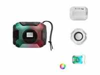 Mars Gaming MSBAX, Bluetooth-RGB-Lautsprecher, Kompakt,10W, USB/MicroSD/Radio,