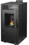 ROWI Pellet-Heizofen PURO 6 kW schwarz - HPO 6/2 Puro