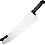 FMprofessional Pizzamesser, hochwertiger Pizzazerkleinerer, Pizzaschneider mit extra