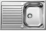 Blanco Einbausp&uuml;le Tipo 45 S Compact - Sp&uuml;le mit Abtropffl&auml;che - Waschbecken