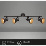 LED Deckenstrahler Wohnzimmer Deckenleuchte LED Spot Leuchte Retro Schwenkbar -