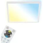 LED Panel Dimmbar Fernbedienung Ultraflach CCT 18W wei&szlig; Kunststoff Briloner - Wei&szlig;