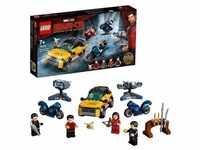 LEGO 76176 Marvel Super Heroes Flucht vor den zehn Ringen, Bauset mit Minifiguren,