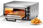 Pizza-Backofen 2000W mit Cordierit Stein f&uuml;r Pizza wie aus dem Steinofen...