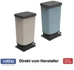 Treteimer 40 l PASO ECO, Farbe:Cappuccino - Braun