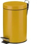 kela Kosmetikeimer Monaco currygelb 17cm 3l 24285 - Gelb/Schwarz