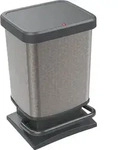 Rotho Abfalleimer 20L Paso - Treteimer Geruchsdicht - Abfallbeh&auml;lter 29,3 x 26,6 x