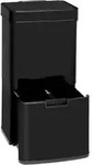 Klarstein Touchless - Black Stainless Steel M&uuml;lleimer Sensor-M&uuml;lleimer, 72...