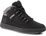 Timberland Davis Square MID Laceup Herrenschuhe Schn&uuml;rstiefel Schwarz Freizeit,